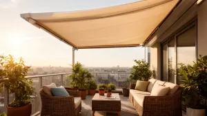 Markiza przeciwsłoneczna na balkon