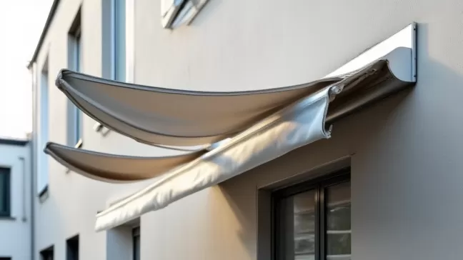 Montaż markizy na elewacji