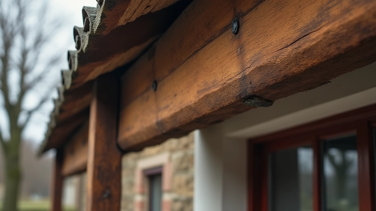 Montaż markizy do krokwi