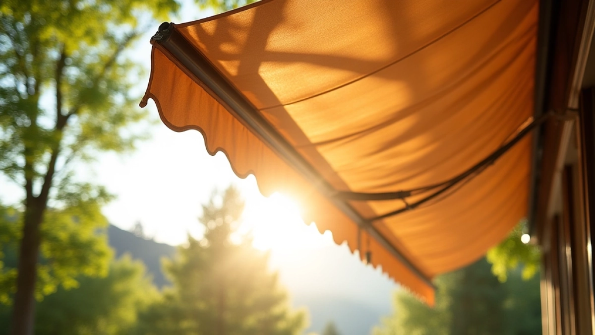 Montaż markizy do sufitu