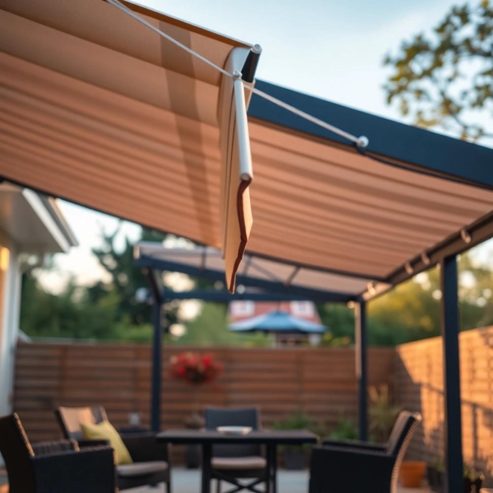 Rodzaje markiz tarasowych