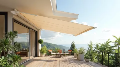 Markiza montowana do sufitu