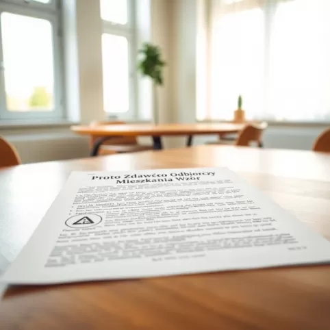 Protokół Zdawczo Odbiorczy Mieszkania Wzór